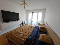 TV a/nebo společenská místnost v ubytování Vltava River Apartment