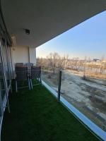 Balkón nebo terasa v ubytování Vltava River Apartment