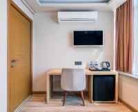 TV a/nebo společenská místnost v ubytování EViM HOTEL ÇORLU