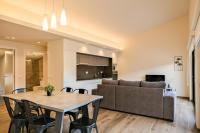 Posezení v ubytování Can Cintet 3 Apartamento con terraza en Besalú