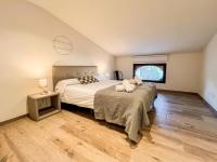 Postel nebo postele na pokoji v ubytování Can Cintet 3 Apartamento con terraza en Besalú