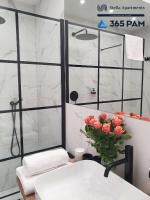 Posteľ alebo postele v izbe v ubytovaní Apartamenty w Gąskach - 365PAM