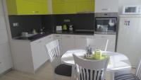 Kuchyň nebo kuchyňský kout v ubytování Apartment Sophie