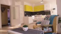 Kuchyň nebo kuchyňský kout v ubytování Apartment Sophie