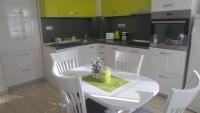 Kuchyň nebo kuchyňský kout v ubytování Apartment Sophie