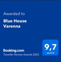Blue House Varenna tanúsítványa, márkajelzése vagy díja