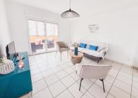Posedenie v ubytovaní Bel appartement climatisé & parking