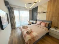 Postel nebo postele na pokoji v ubytování Luxury home in central Plovdiv