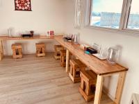 Køkken eller tekøkken på ホテル　ロマン