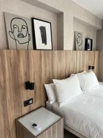Postel nebo postele na pokoji v ubytování Apartamentos Las Vegas