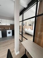 Postel nebo postele na pokoji v ubytování Apartamentos Las Vegas