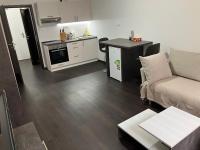 Kuchyň nebo kuchyňský kout v ubytování Apartmán Nelinka u Klínovce