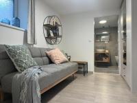 Posezení v ubytování Apartmán Hamerka