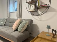 Posezení v ubytování Apartmán Hamerka