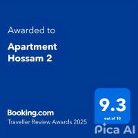 Certifikát, hodnocení, plakát nebo jiný dokument vystavený v ubytování Apartment Hossam 2 - Hurghada