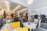 A seating area at Hotel Hrabovo