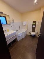 Koupelna v ubytování Haus Astenberg