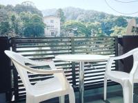 Private guest house with veranda without bath and shower - Vacation STAY 47236vにあるバルコニーまたはテラス