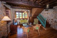 Posezení v ubytování La Casona de Soviña
