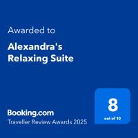Certyfikat, podpis lub inny dokument wystawiony w obiekcie Alexandra's Relaxing Suite