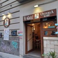 Et logo, certifikat, skilt eller en pris der bliver vist frem på Domus Duomo B&B Napoli