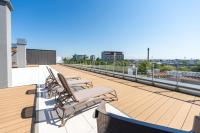 Balkon lub taras w obiekcie Apartamenty Fenomen - Premium Porto Nadmorskie Tarasy w Kołobrzegu