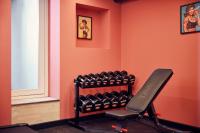 Das Fitnesscenter und&#47;oder die Fitnesseinrichtungen in der Unterkunft The Elephant Hostel