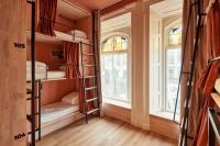 Ein Bett oder Betten in einem Zimmer der Unterkunft The Elephant Hostel