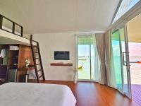 Postel nebo postele na pokoji v ubytování Satun Sea Balcony ระเบียงเล