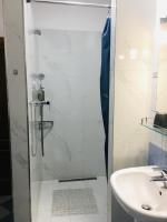 Koupelna v ubytování Penzion Hotelu Central