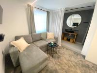 A seating area at Chalet Badberg