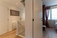 Łóżko lub łóżka w pokoju w obiekcie Superb fully renovated semi-detached house for 6 people