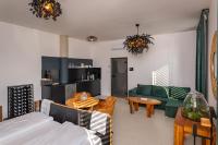 Posezení v ubytování KOREK Mikulov apartmán