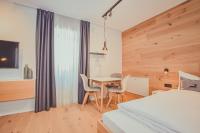Ein Bett oder Betten in einem Zimmer der Unterkunft Mariandl im Oberwirt