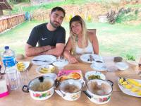 Jídlo v vily nebo okolí