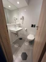 A bathroom at Hotel Rila