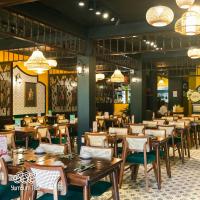 Restaurace v ubytování Joi Boutique Bãi Trước