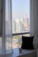 アパートメントから撮影された、または一般的な上海市の景色