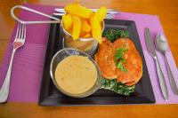 Jídlo v vily nebo okolí