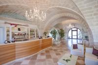 Reštaurácia alebo iné gastronomické zariadenie v ubytovaní Relais Masseria Caselli