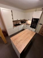 Kuchyň nebo kuchyňský kout v ubytování Apartmán Lesní zátiší Marlenka