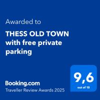 Certifikát, ocenenie alebo iný dokument vystavený v ubytovaní THESS OLD TOWN with free private parking of stayinthess