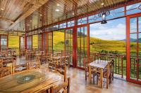 Restaurace v ubytování Longji Forest Lodge