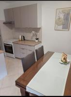 Kuchyň nebo kuchyňský kout v ubytování Apartment Alba