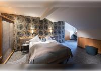 Łóżko lub łóżka w pokoju w obiekcie Hotel Königgut