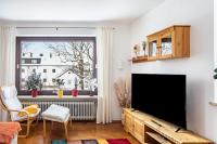 TV a/nebo společenská místnost v ubytování Haus Bergliebe - Breitenbergblick