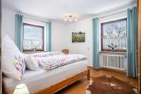 Postel nebo postele na pokoji v ubytování Haus Bergliebe - Breitenbergblick