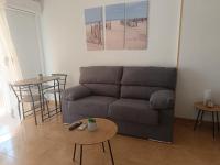 A seating area at Bahía de Vera Estudio
