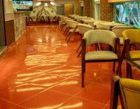 Χώρος καθιστικού στο Soft Hotel