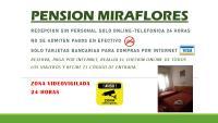 Půdorys ubytování PENSION MIRAFLORES